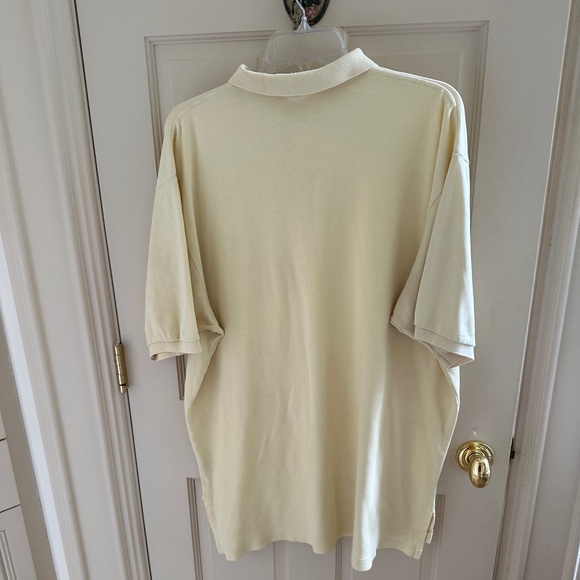 RALPH LAUREN XL YELLOW POLO-EUC - Picture 3 of 3